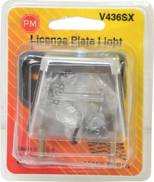 Peterson - 2-11/16" Long x 1-1/2" Wide, Clear Lens & Reflector - Plastic, 12 Volt - Exact Tooling