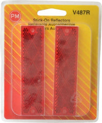 Peterson - Red Lens & Reflector - Plastic - Exact Tooling