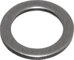 Precision Brand - 0.032" Thick, 1/4" Inside x 0.366" OD, Shortening Shim - 1/4" Screw, 1075 Spring Steel - Exact Tooling