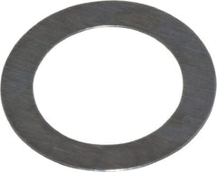 Precision Brand - 0.005" Thick, 3/8" Inside x 0.557" OD, Shortening Shim - 3/8" Screw, 1095 Spring Steel - Exact Tooling