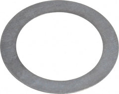 Precision Brand - 0.005" Thick, 5/8" Inside x 0.87" OD, Shortening Shim - 5/8" Screw, 1095 Spring Steel - Exact Tooling