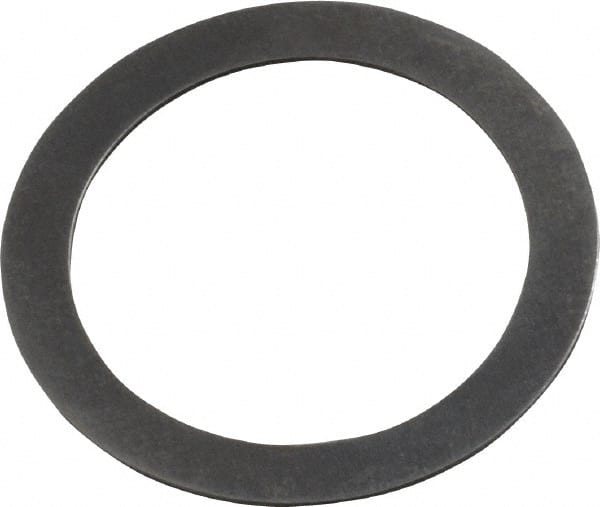 Precision Brand - 0.015" Thick, 3/4" Inside x 1" OD, Shortening Shim - 3/4" Screw, 1075 Spring Steel - Exact Tooling
