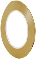 3M - 1/16" Wide x 60 Yd Long Green Polypropylene Film Masking Tape - Series 218, 5 mil Thick, 13 In/Lb Tensile Strength - Exact Tooling