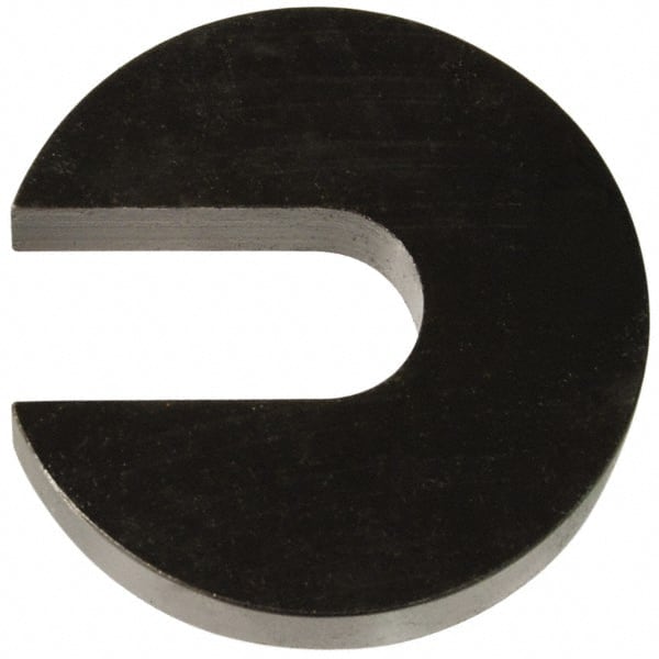 Gibraltar - 3/4" Bolt, 7/16" Thick, Black Oxide Finish, Case Hardened Steel C Washer - Grade 12L14, 25/32" Inside & 2-1/2" OD - Exact Tooling