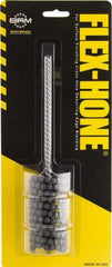 Brush Research Mfg. - 15/16" to 1-3/8" Bore Diam, 80 Grit, Zirconia Alumina Flexible Hone - Medium, 8" OAL - Exact Tooling