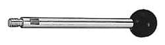 Gibraltar - 5/16-18 Stem, 0.39" Shaft Diam, Gear Lever Arm (Shaft Only) - 7/16" Thread Length, Steel Shaft - Exact Tooling