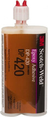3M - 200 mL Bottle Two Part Epoxy - 20 min Working Time, 4,500 psi Shear Strength, Series DP420 - Exact Tooling