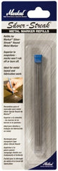 Markal - Metallic Silver Graphite Petroleum Base Marker - Fine Tip - Exact Tooling