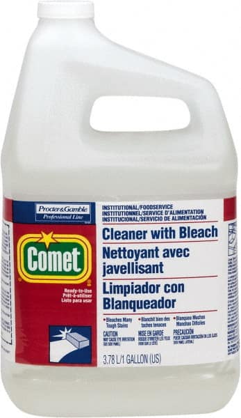 Comet USA LLC - 1 Gal Jug Liquid Bathroom Cleaner - Unscented Scent, Disinfectant, General Purpose Cleaner - Exact Tooling