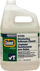 Comet USA LLC - 1 Gal Jug Liquid Bathroom Cleaner - Pleasant Scent, Disinfectant, General Purpose Cleaner - Exact Tooling