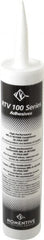 Momentive Performance Materials - 10.1 oz Tube Clear RTV Silicone Joint Sealant - 400°F Max Operating Temp, 20 min Tack Free Dry Time, 24 hr Full Cure Time, Series RTV100 - Exact Tooling