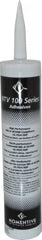 Momentive Performance Materials - 10.1 oz Tube Silver RTV Silicone Joint Sealant - 400°F Max Operating Temp, 20 min Tack Free Dry Time, 24 hr Full Cure Time, Series RTV100 - Exact Tooling