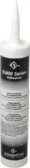 Momentive Performance Materials - 10.1 oz Tube Black RTV Silicone Joint Sealant - -50 to 200°C Operating Temp, 25 min Tack Free Dry Time, 24 hr Full Cure Time, Series IS800 - Exact Tooling