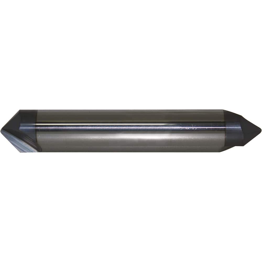 ProMax - 2-Flute Solid Carbide Chamfer Mill - Exact Tooling