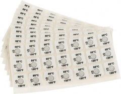 Tempil - 88°C Temp Indicating Label - 1 Rating - Exact Tooling