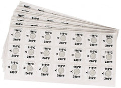 Tempil - 116°C Temp Indicating Label - 1 Rating - Exact Tooling