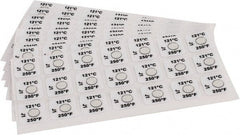 Tempil - 121°C Temp Indicating Label - 1 Rating - Exact Tooling