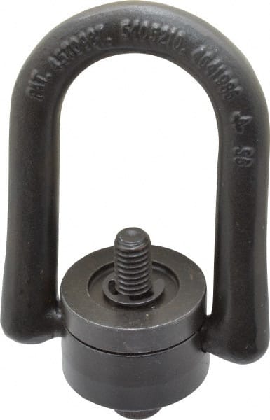 American Drill Bushing - 800 Lbs. Load Capacity, 2.29 Inch Wide x 3.23 Inch High x 1.51 Inch Opening, Extra Duty Center Pull Hoist Ring - Exact Tooling