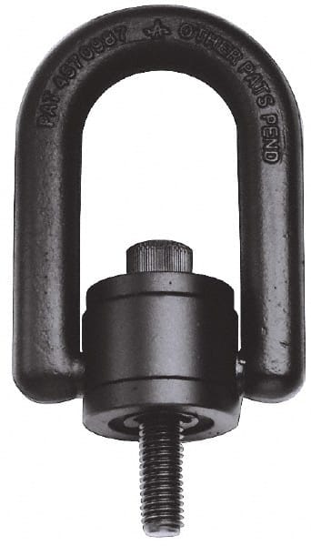 American Drill Bushing - 24,000 Lbs. Load Capacity, 6.75 Inch Wide x 9.22 Inch High x 3.49 Inch Opening, Extra Duty Center Pull Hoist Ring - Exact Tooling