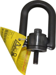 American Drill Bushing - 2,500 Lbs. Load Capacity, 3-1/2 Inch Wide x 5.31 Inch High x 2.56 Inch Opening, Extra Duty Center Pull Hoist Ring - Exact Tooling
