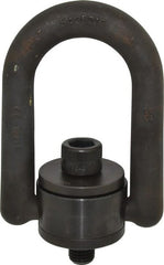 American Drill Bushing - 8,000 Lbs. Load Capacity, 5.1 Inch Wide x 7.37 Inch High x 3.32 Inch Opening, Extra Duty Center Pull Hoist Ring - Exact Tooling