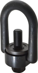 American Drill Bushing - 20,000 Lbs. Load Capacity, 6.75 Inch Wide x 9.22 Inch High x 3.62 Inch Opening, Extra Duty Center Pull Hoist Ring - Exact Tooling