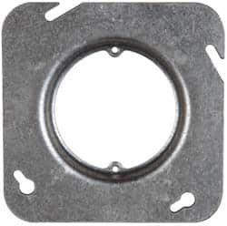 Cooper Crouse-Hinds - Electrical Outlet Box Steel Square Cover - Exact Tooling