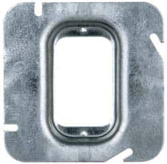 Cooper Crouse-Hinds - Electrical Outlet Box Steel Square Cover - Exact Tooling