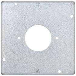 Cooper Crouse-Hinds - Electrical Outlet Box Steel Square Surface Cover - Exact Tooling