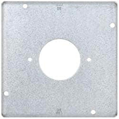 Cooper Crouse-Hinds - Electrical Outlet Box Steel Square Surface Cover - Exact Tooling