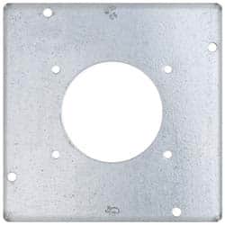 Cooper Crouse-Hinds - Electrical Outlet Box Steel Square Surface Cover - Exact Tooling