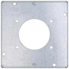 Cooper Crouse-Hinds - Electrical Outlet Box Steel Square Surface Cover - Exact Tooling