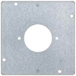 Cooper Crouse-Hinds - Electrical Outlet Box Steel Square Surface Cover - Exact Tooling