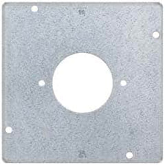 Cooper Crouse-Hinds - Electrical Outlet Box Steel Square Surface Cover - Exact Tooling
