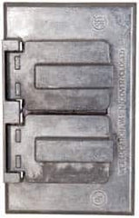 Cooper Crouse-Hinds - Electrical Outlet Box Aluminum Weatherproof Cover - Includes Gasket - Exact Tooling