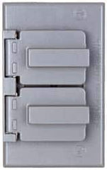 Cooper Crouse-Hinds - Electrical Outlet Box Aluminum Weatherproof Cover - Includes Gasket - Exact Tooling