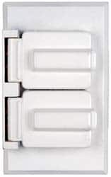 Cooper Crouse-Hinds - Electrical Outlet Box Aluminum Weatherproof Cover - Includes Gasket - Exact Tooling