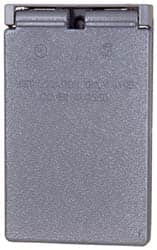 Cooper Crouse-Hinds - Electrical Outlet Box Aluminum Weatherproof Cover - Includes Gasket - Exact Tooling