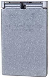 Cooper Crouse-Hinds - Electrical Outlet Box Aluminum Weatherproof Cover - Includes Gasket - Exact Tooling