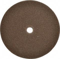 3M - 6" Diam, 1/4" Face Width, 5/8" Center Hole, Medium Grade, Aluminum Oxide Deburring Wheel - Unitized, Hard Density 7 Grade, 7,500 RPM - Exact Tooling
