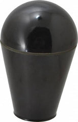 Davies - 1-5/8 Inch Head, 7/8 Inch Hub Diameter, 3/8-16 Inch Hole Female Insert Lever Knob - Exact Tooling