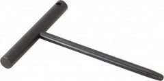 Gibraltar - 3/16" Pin Diam x 3" Pin Length, Steel T Alignment Pin - 5/16" Handle Diam x 2-1/2" Handle Length - Exact Tooling