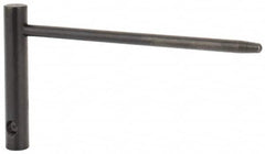 Gibraltar - 1/8" Pin Diam x 2-1/2" Pin Length, Steel L Alignment Pin - 1/4" Handle Diam x 1-1/2" Handle Length - Exact Tooling