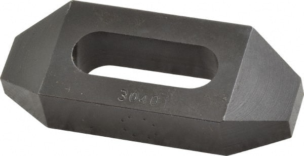 TE-CO - 5/16, 3/8" Stud, Steel, Plain Strap Clamp - Exact Tooling