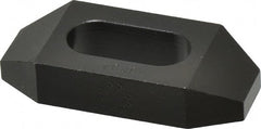 TE-CO - 1/2" Stud, Steel, Plain Strap Clamp - Exact Tooling