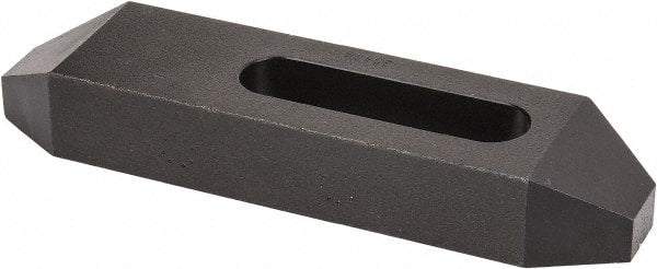 TE-CO - 5/8" Stud, Steel, Plain Strap Clamp - Exact Tooling