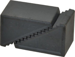 TE-CO - 2 Piece, 1-1/8 to 2-1/2" Height Adjustment, Steel Step Block - 1/16" Step Depth, 1/8" Step Elevation, 1" Width, 1-39/64" Base Depth, 1-1/16" Height - Exact Tooling