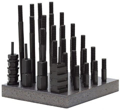 TE-CO - T-Nut & Stud Kits Stud Thread Sizes: 7/8-9 T-Slot Size (Inch): 1 - Exact Tooling