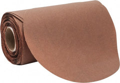 Norton - 5" Diam, 500 Grit Aluminum Oxide Adhesive PSA Disc - Super Fine Grade, Brown, B Weighted Backing, Flexible - Exact Tooling