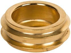 Mitee-Bite - 1" Diam, Steel, Round Clamp Washer - 3/8" Overall Height - Exact Tooling